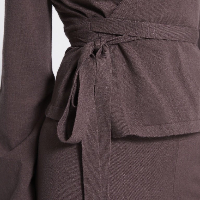 Knit wrap cardigan "Jolanda"
